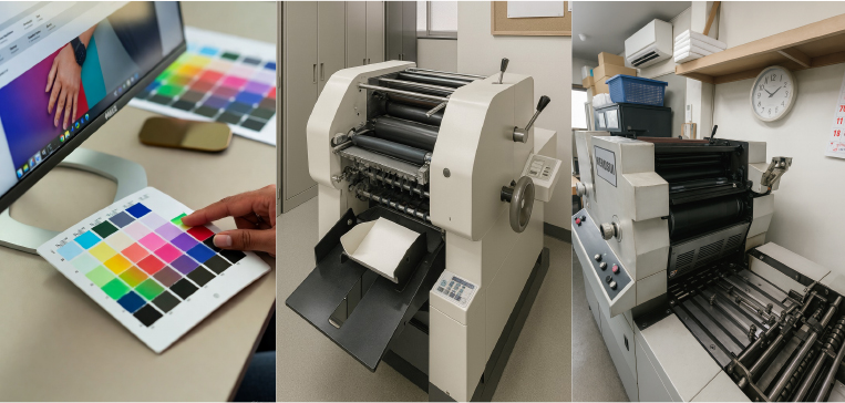 星和印刷 工場と印刷設備の写真